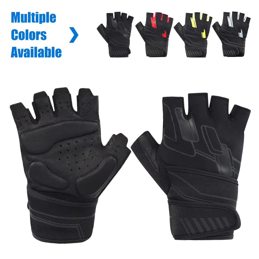 Savior Heat New Arrival Half Finger Gloves Summer For Men Women Bicycle Weightlift Crossfit Sports Breathable Gym Fitness Gloves