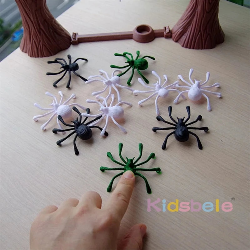 Bouncing Spider Desktop Board Games Kids Adult Family Party Entertainment Game Children's Table Spider Web Birthday Gifts Toy